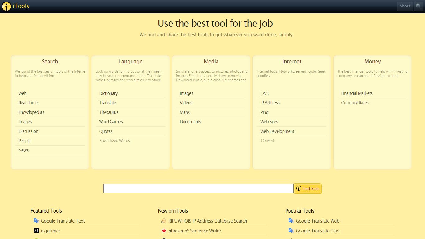 iTools - use the best tools